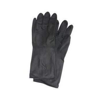 Black Rubber Gloves ~ Extra Large