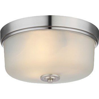 Lexington Ceiling Fixture, 3 Light ~ Satin Nickel