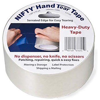 Nifty Products T3761RTL 2x55yd Hand Tear Tape