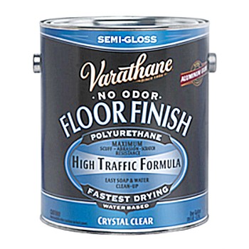 Rust-Oleum 230131 Varathane Crystal Clear Wood Floor Finish, Semi-Gloss ~  Gallon