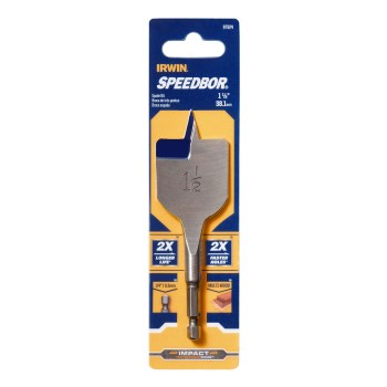 Irwin Speedbor Short Length Spade Bit   1-1/2" x 4"