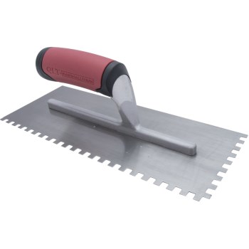 Marshalltown QLT Square Notched Trowel - 1/4" x 1/4" x 1/4"