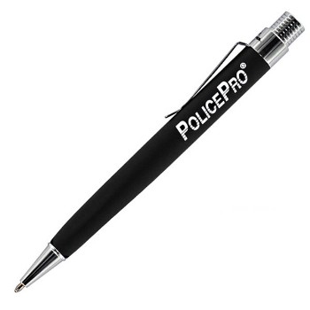 Police Pro Matte Black Retractable Pen