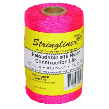 Stringliner 35462 Construction Line, Pink  ~ 500 