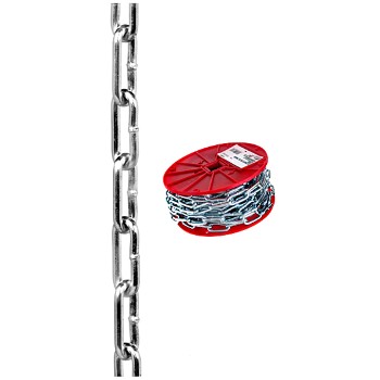 Straight Link Coil Chain ~ 2/0 x 40 Ft 