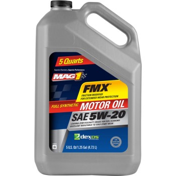 Full Synthetic Motor Oil, SAE 5W-20 ~ 5 Qt