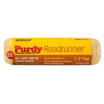 Roadrunner 50/50 Roller Cover - 9" x 1/2" Nap
