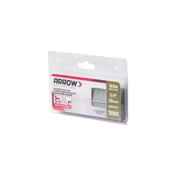 Arrow 18 Gauge Brad Nails, Brown - 3/4" 2000 per pack