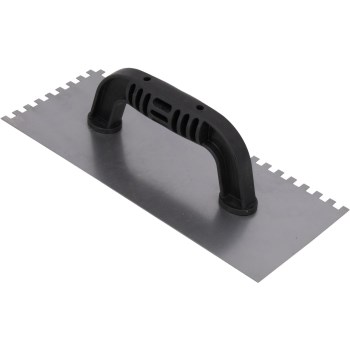 Marshalltown QLT Economy Notched Trowel   1/4" Sq x 1/4" U