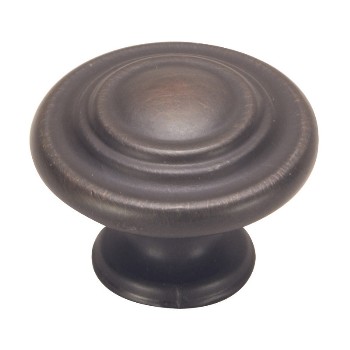 Hardware House  644187 Ringed Cabinet Knob, Bronze