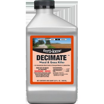 Weed & Grass Killer, Concentrated Decimate ~ 32 oz