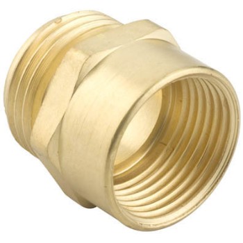 Brass Hose Connector ~ .75 MNH x .75 NPTF