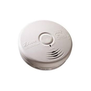 Smoke & Carbon Monoxide Combo Alarm, White ~ 5.22" Dia. x 1.6" Deep