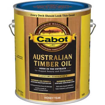 Low VOC Australian Timber Oil, Honey Teak ~ Gal