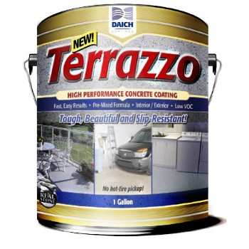 Concrete Coating, Terrazzo ~ Tan,  One Gallon