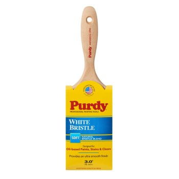 White Sprig Brush, Natural Bristle - 3"
