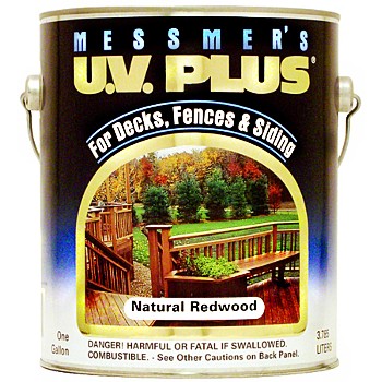 UV Plus Deck & Wood Stain,  Natural Redwood ~ Gallon