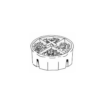 CLC 1154 Full Round Bucket Tray ~ 4