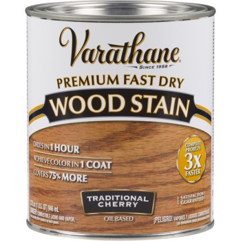 Varathane Premium Fast Dry Interior Wood Stain, Traditional Cherry ~ Quart