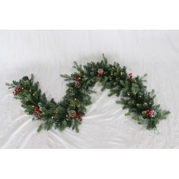 Mxd Needle Deco Garland