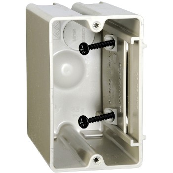 Allied Moulded Prods SB=1 Fiberglass Slider Box, 1G ~ Beige / Tan