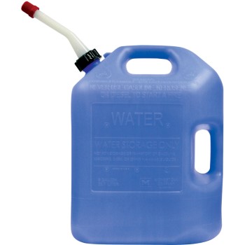 Warren Dist Mid06700 Blue Water Can - 6 Gallon