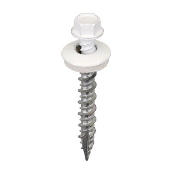 Metal-to-Wood Screw, Bright White - #9 x 1-1/2", 250pk
