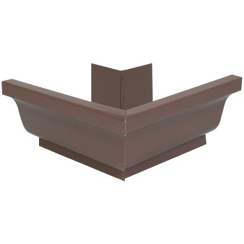  Amerimax 2520219 Aluminum Gutter Outside Miter Style K Brown 5 