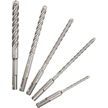 SDS Plus MX4 Drill Bit Set - 5pc