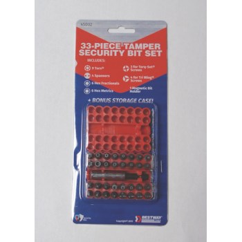 Mayhew Tools B45002 33pc Security Bit Set