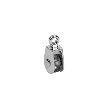 Single Wheel Solid Eye Pulley - 1 1/2 inch