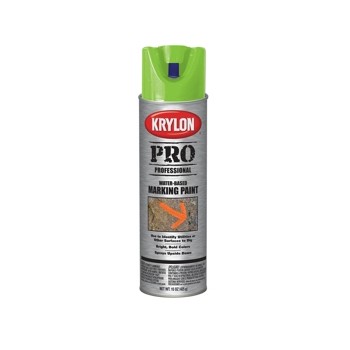 Krylon 7322 Marking Paint, Water Based ~ Neon Green