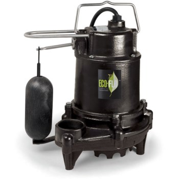 Eco-flo Products Inc Efsa33 1/3 Hp Pro Ci Sump Pump