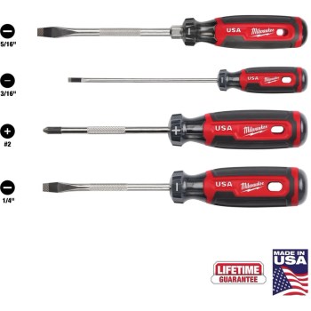 4pc Screwdriver Set