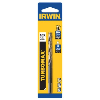 Irwin Turbomax 5/16" HSS Drill Bit - 135-Degree Split Point