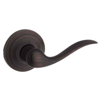 Kwikset Tustin Half Dummy Lever, Venetian Bronze - Right Hand