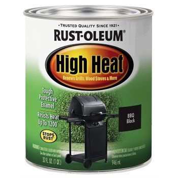 Rust-oleum 7778502 High Heat Black Enamel - Quart