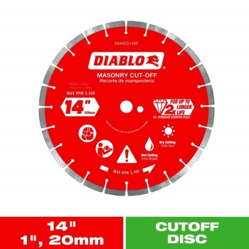 Diablo Diamond Segmented Cutoff Wheel - 14"
