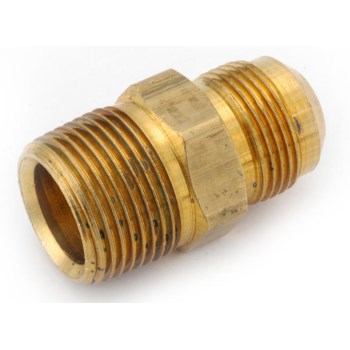 Anderson Metals Brass Flare Male Connector - 15/16" x 1/2" MPT