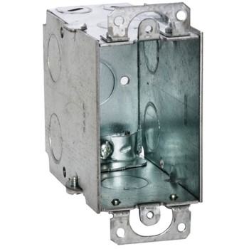 Hubbell/Raco 8601 Deep Switch Box,  3" x 2" x 3.5" Deep