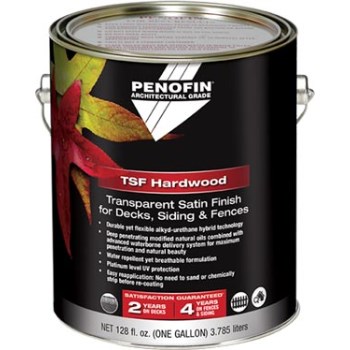 Penofin FAHIPGA TMF  Architectural Hardwood Stain for Decks/Siding/Fences,  Ipe Satin ~  Gallon