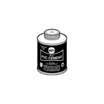 Harveys 018110-24 PVC Cement, P-4 Regular Body 1/2 Pint