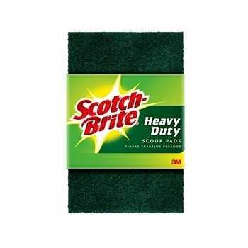 Sponges - Heavy Duty Scouring Pads - 3 per Pack