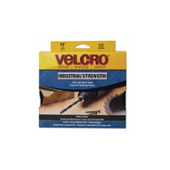 Velcro 90197 Black Industrial Velcro, 15