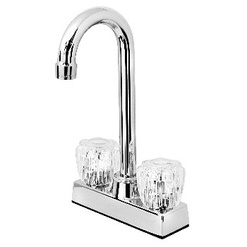 Bar Faucet 2 Handle Chrome