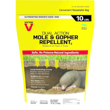 Woodstream M7002-2 Mole & Gopher Repellent ~ 10 lbs.