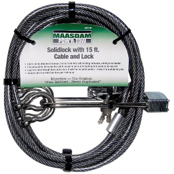 PullR Holdings LLC MPT100 15 Ft Cable Lock