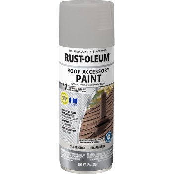 Spray Roof Paint, Slate Gray - 12 oz
