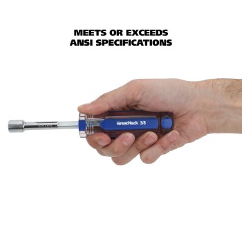 SAE Nut Driver, Chrome Vanadium - 3/8"