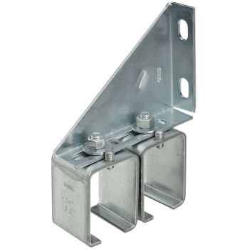 National 104752 Barn Door Double Splice Bracket, 600lb Capacity